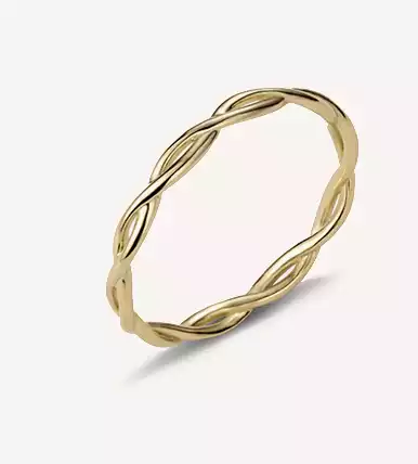 Forever Twisted Gold Ring